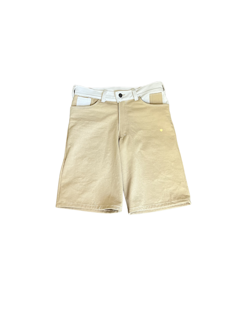 Two-Tone Khaki Jorts