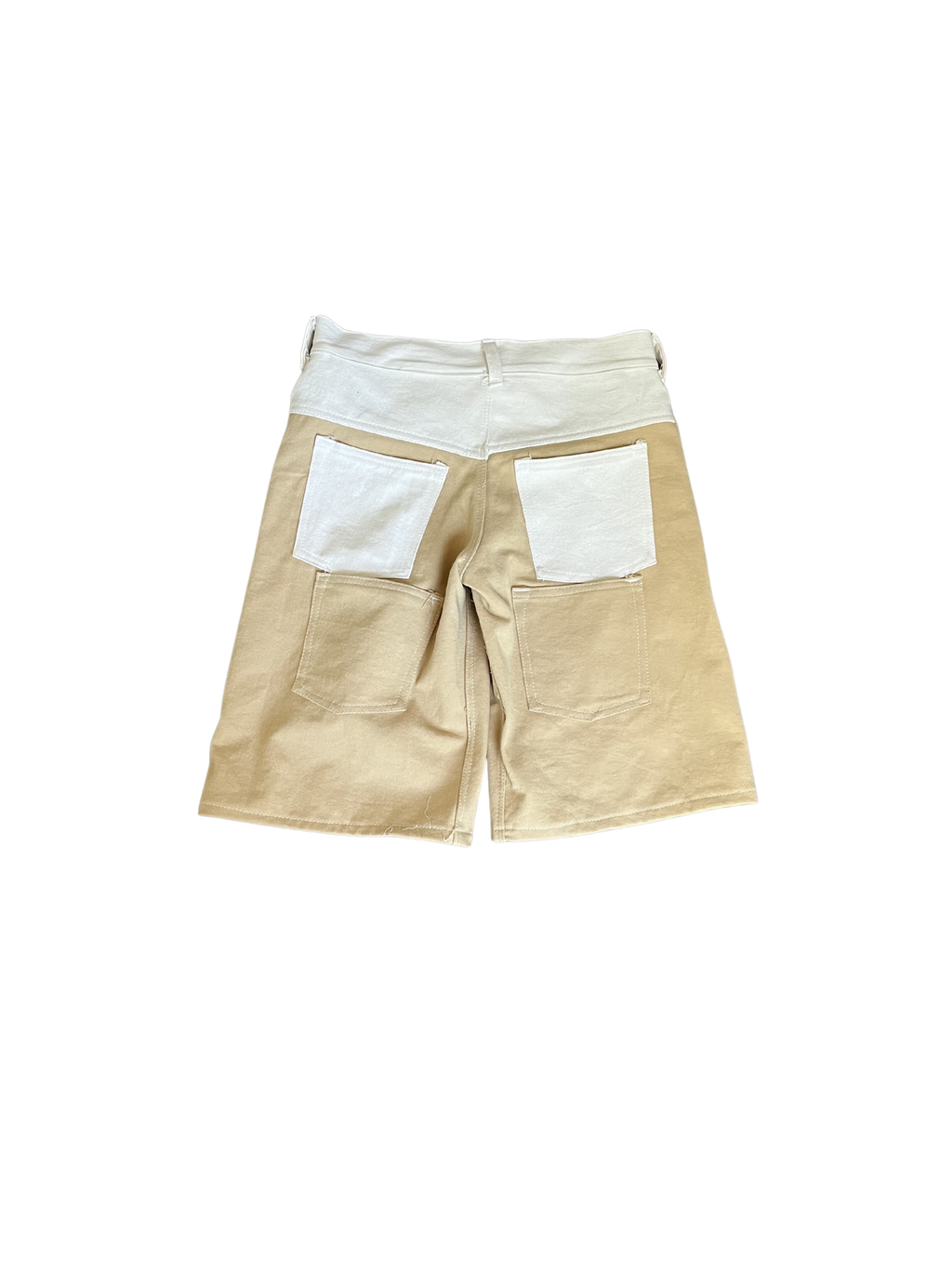 Two-Tone Khaki Jorts
